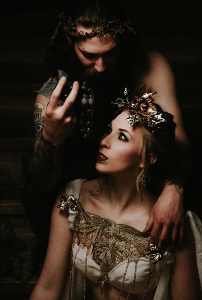 sensual moody  viking photography 