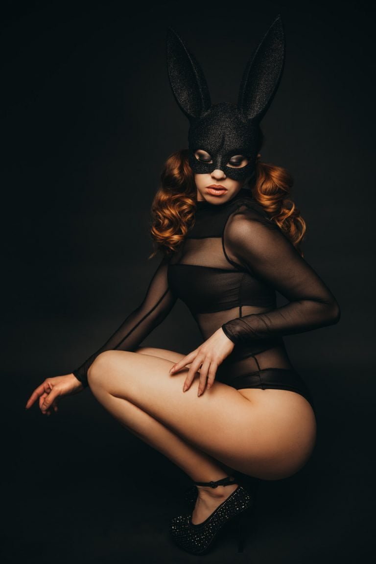 Editorial fashion portrait